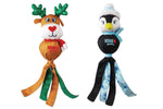 KONG Holiday Wubba – Pinguïn & Rendier