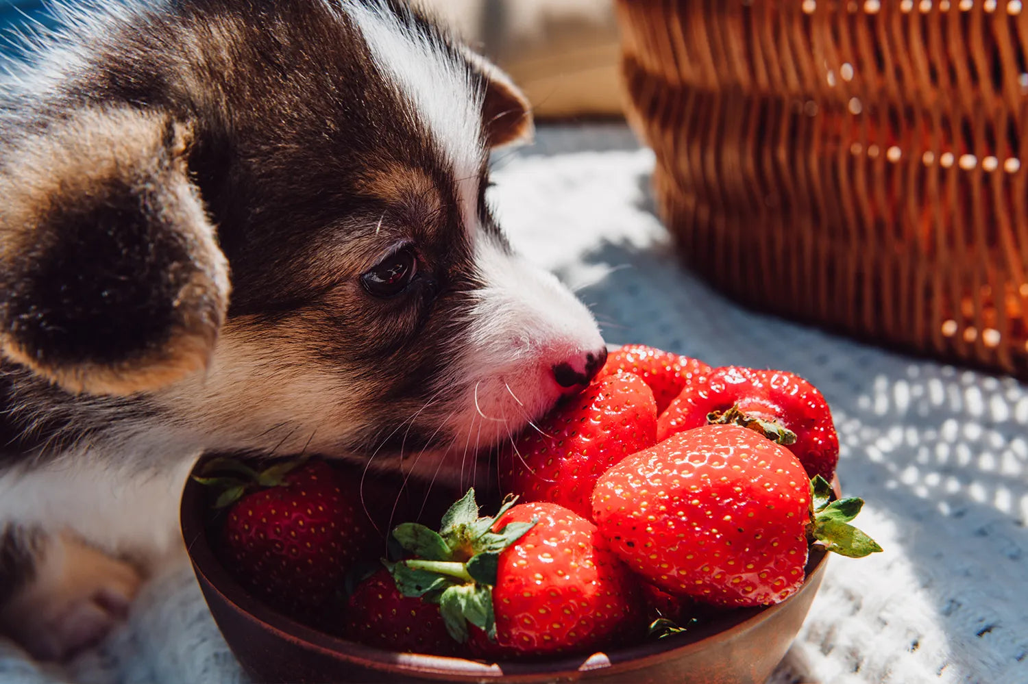 Mag een hond aardbeien eten?