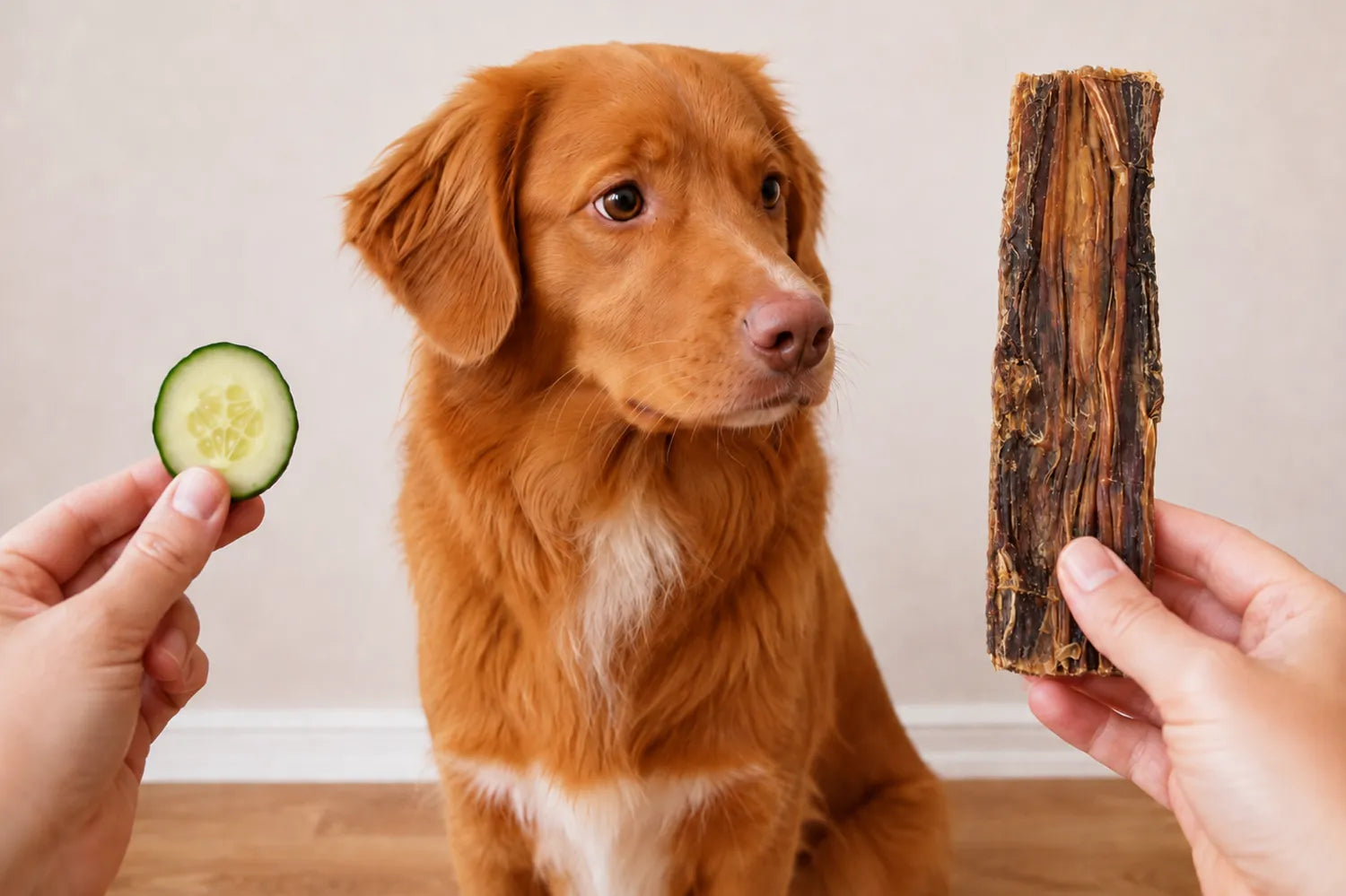 Mag een hond komkommer eten?