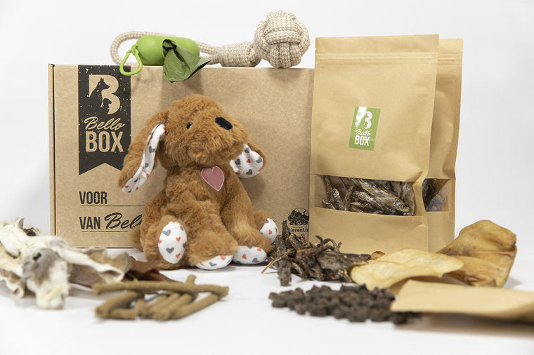 Kauwsnacks voor puppy's