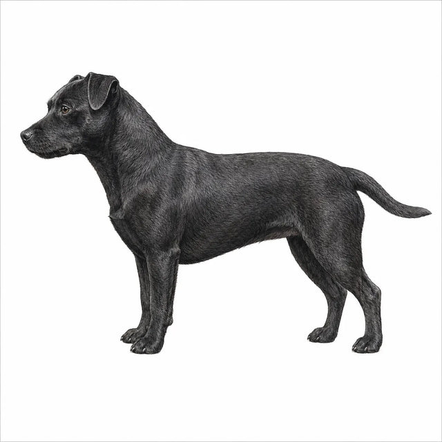 Patterdale Terriër hond - rasinformatie en kauwadvies