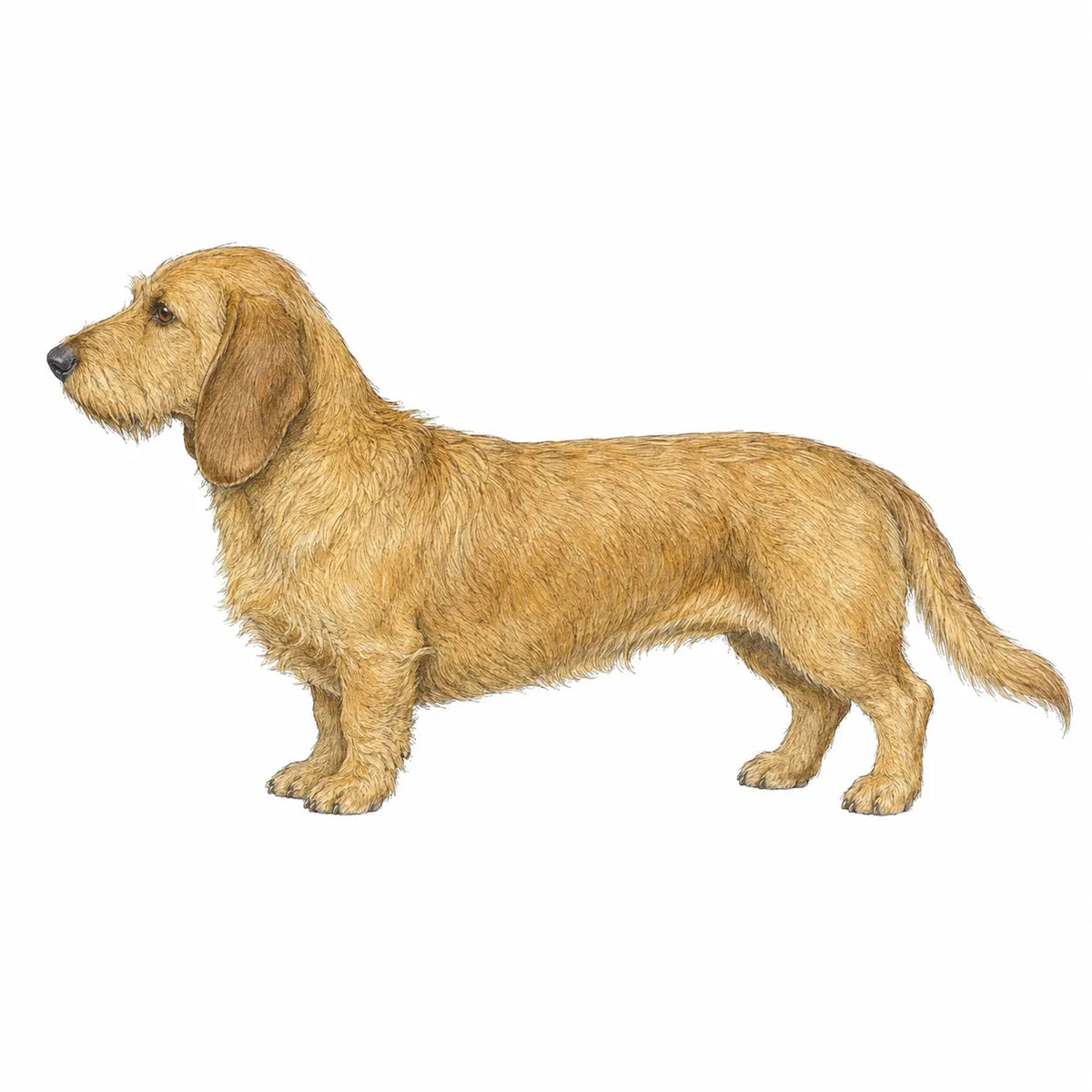 Basset Fauve de Bretagne hond - rasinformatie en kauwadvies