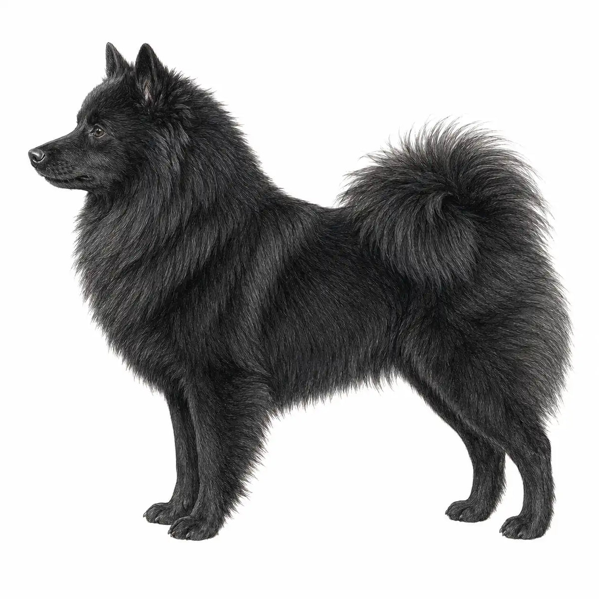 Grote Spitz hond - rasinformatie en kauwadvies