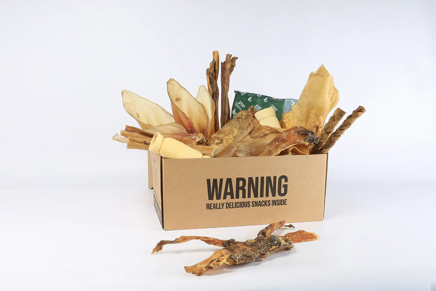Doorbijtersbox van Bellobox natuurlijke kauwproducten