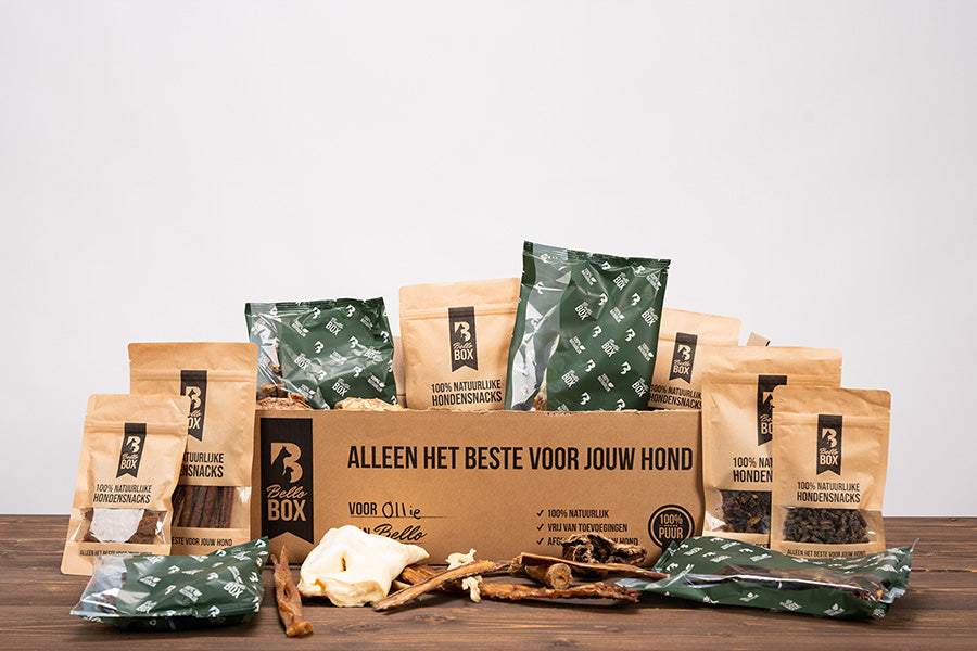 100% natuurlijke hondensnacks