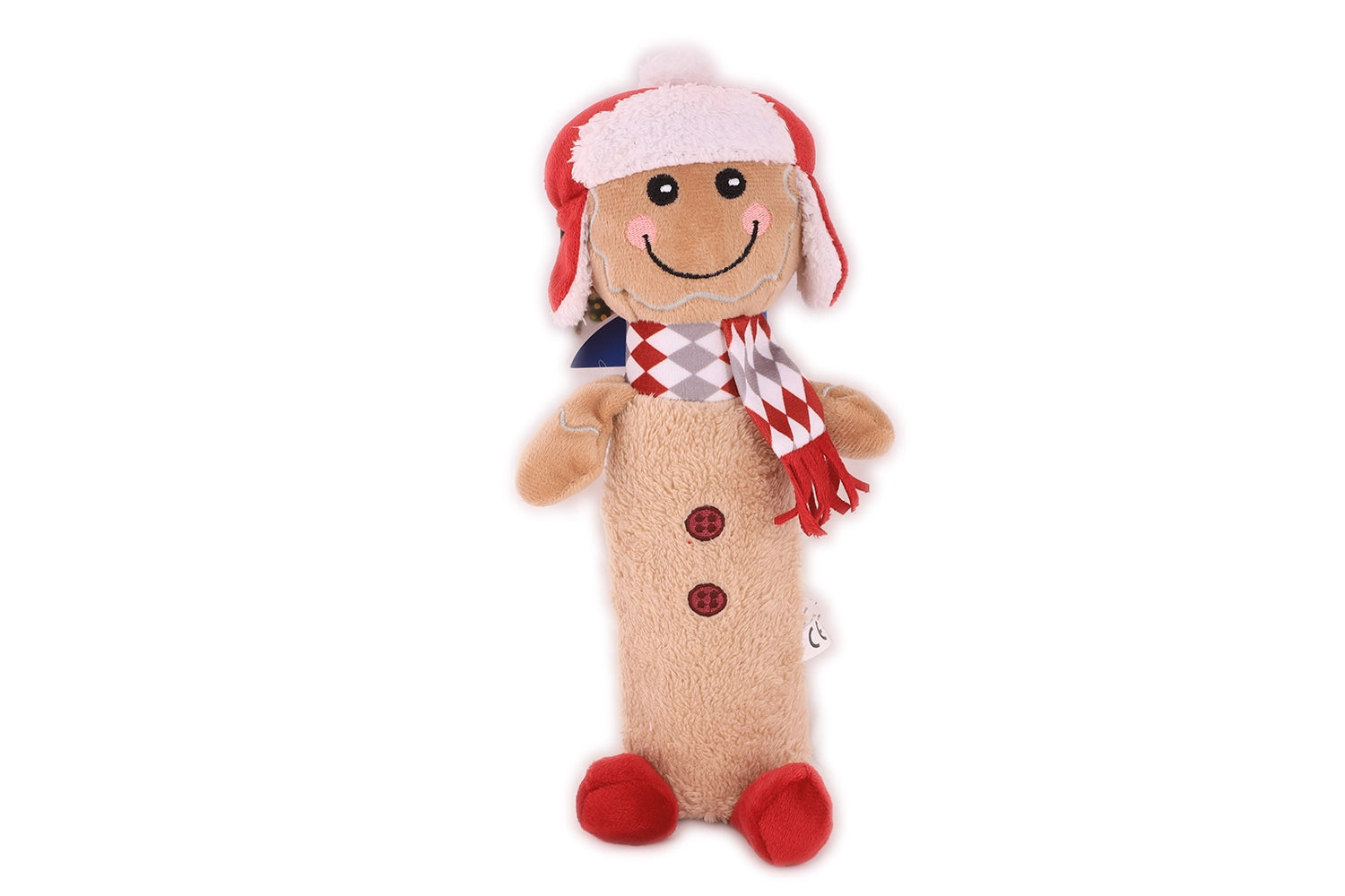 Trixie Xmas Peperkoekman Met Fles Pluche 36 cm