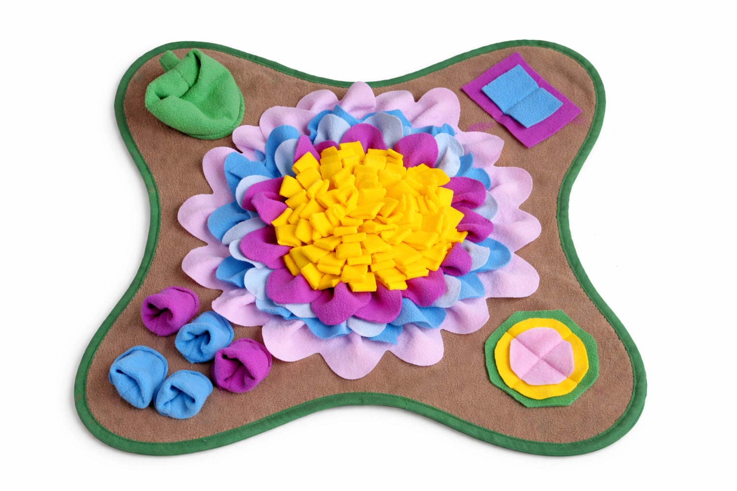 Grote Snuffelmat voor Honden met Bloem 60 x 60 cm