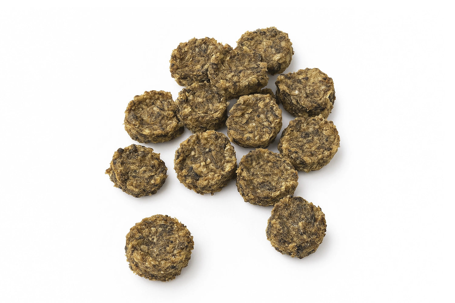 Kabeljauw en zeewier schijfjes (100g)